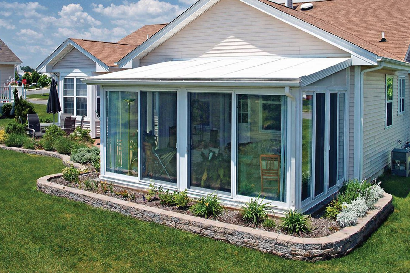 Sunroom construction in Upland, CA